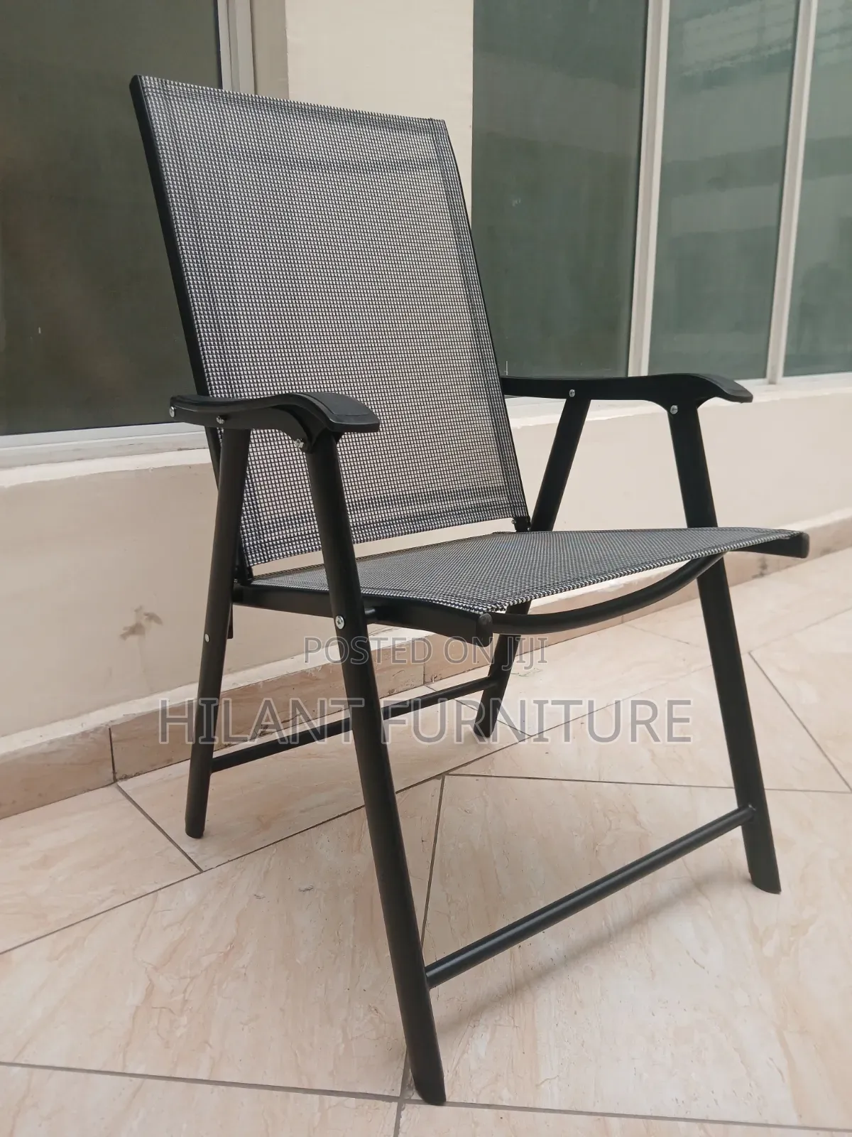 Heavy-Duty Breathable Foldable Chair