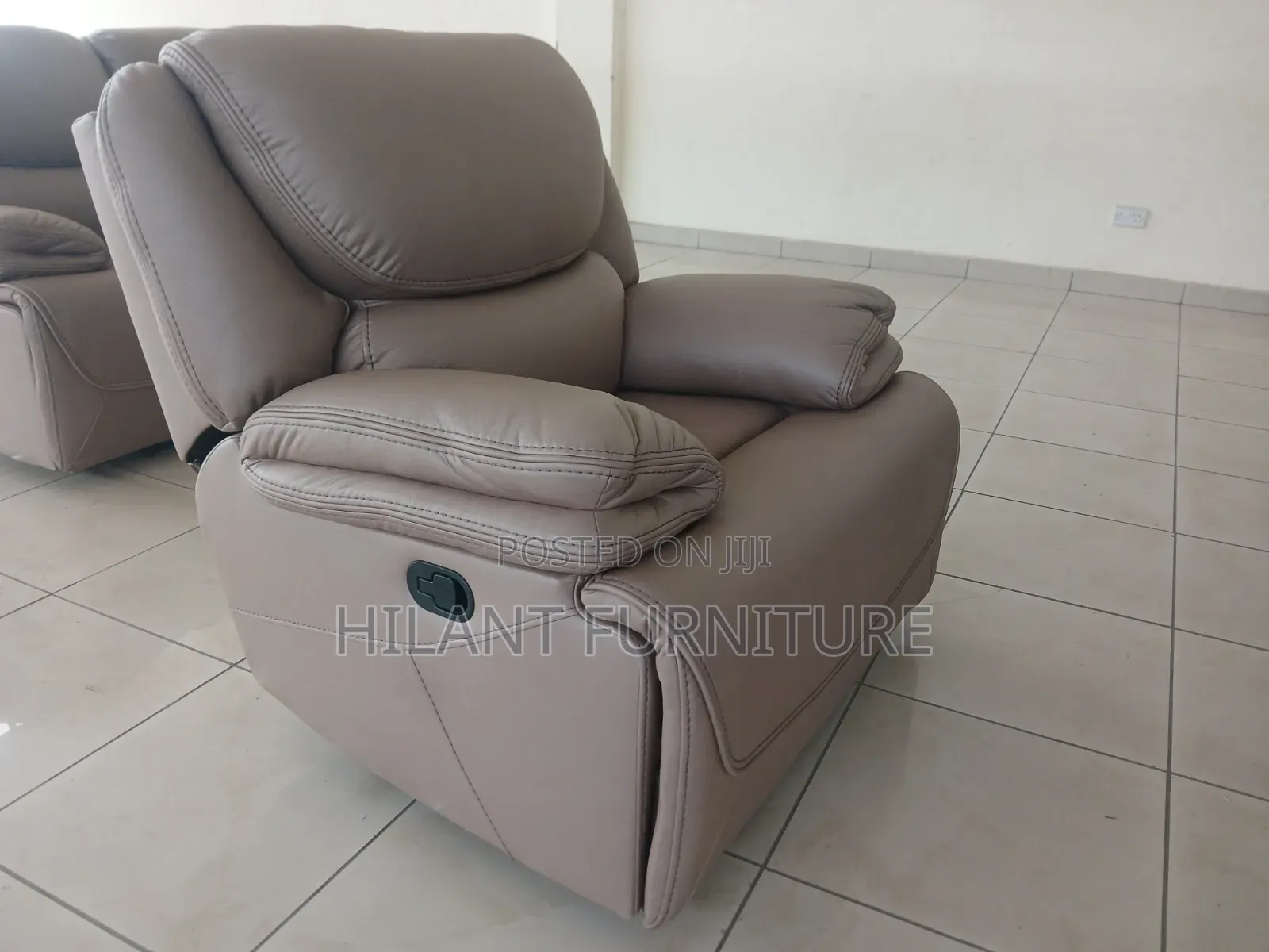 Sofa Fabric 1-Seater Reclining Sofa