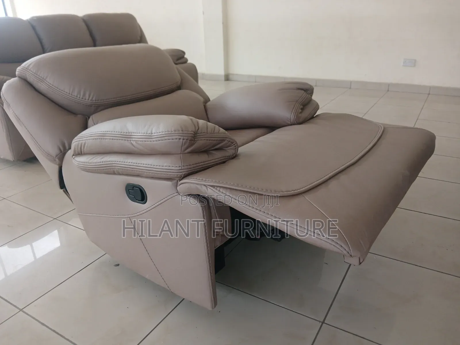 Sofa Fabric 1-Seater Reclining Sofa