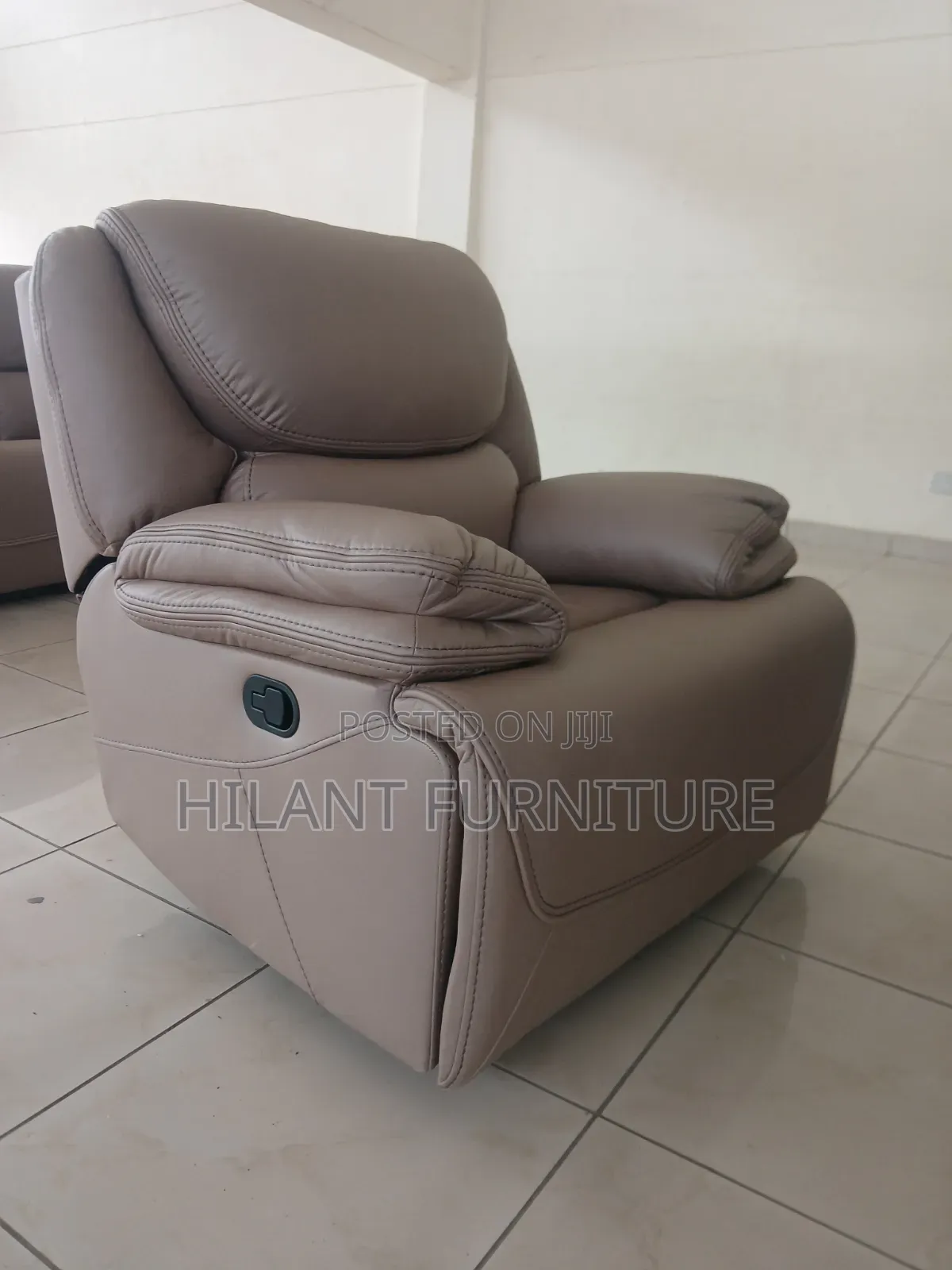 Sofa Fabric 1-Seater Reclining Sofa