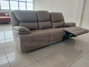 Soft Fabric 3-Seater Reclining Sofa