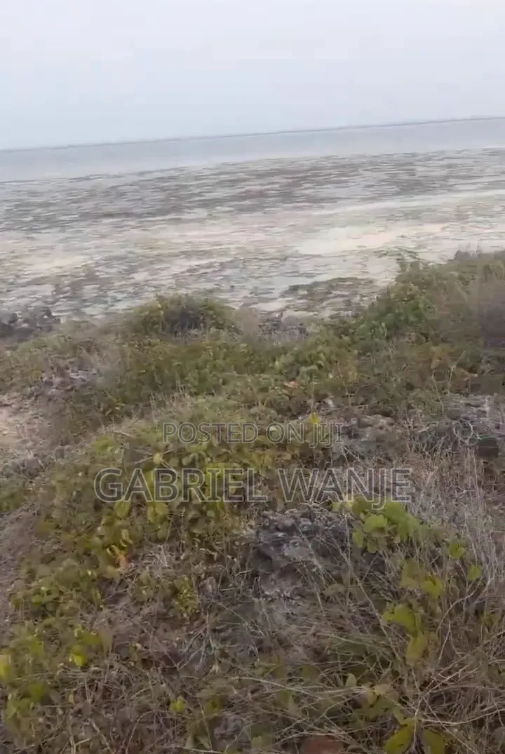 Beach Plot for Sell at Mayungu