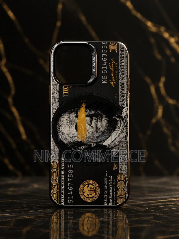 Luxury Black Gold Money Design Phone Case | Premium Style