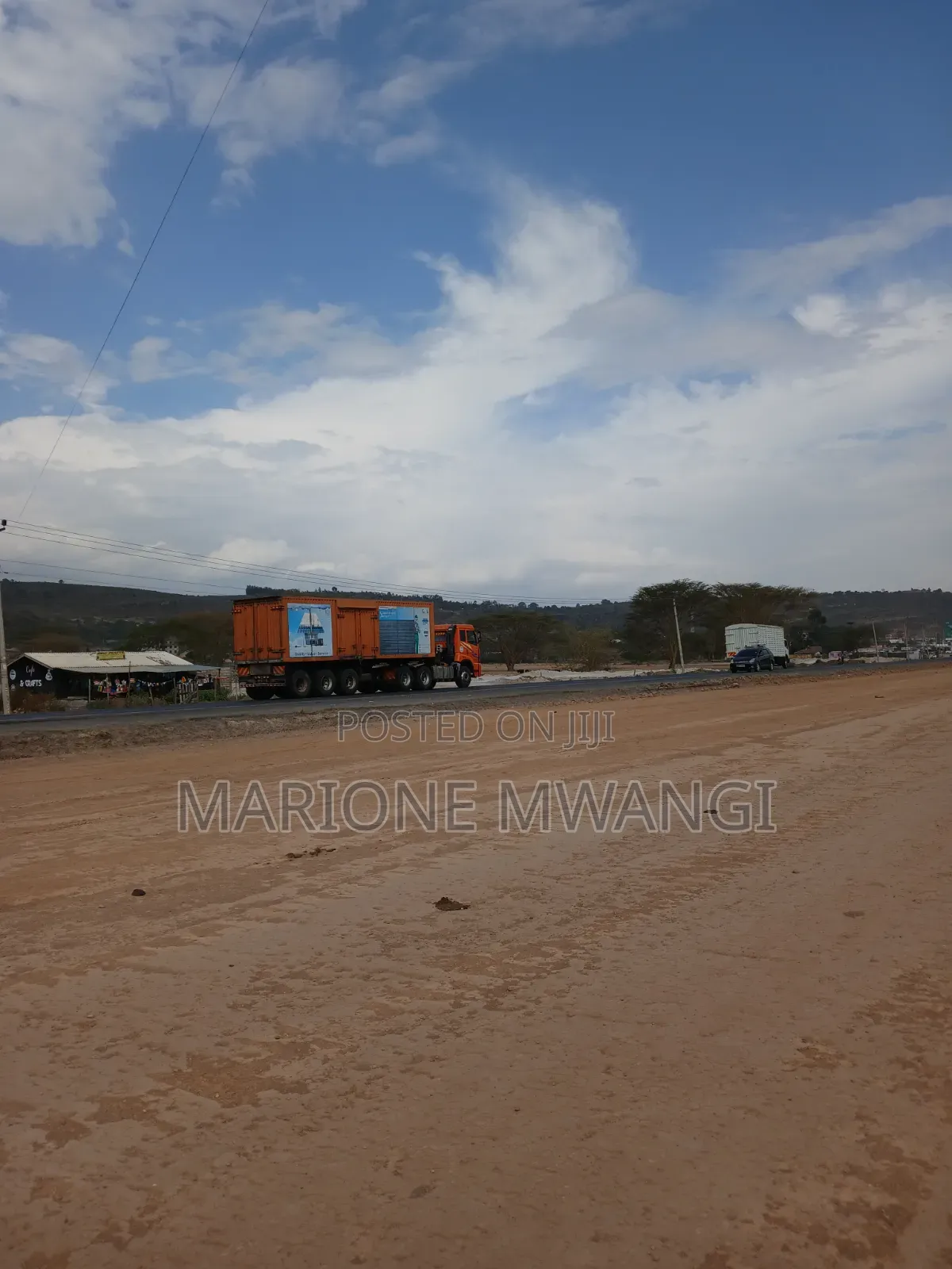 50×100 Plot for Sale – 2nd Plot From Highway, Kikopey/Gilgil