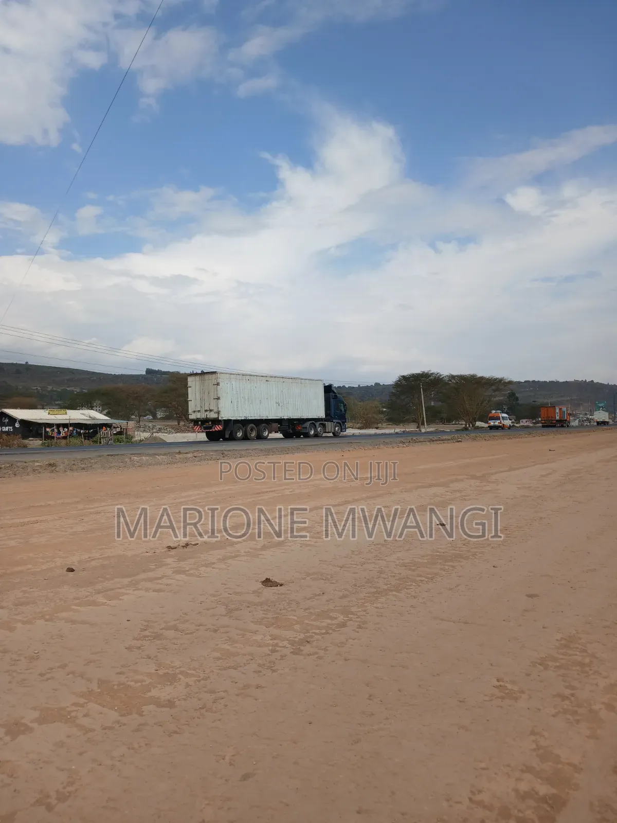 50×100 Plot for Sale – 2nd Plot From Highway, Kikopey/Gilgil