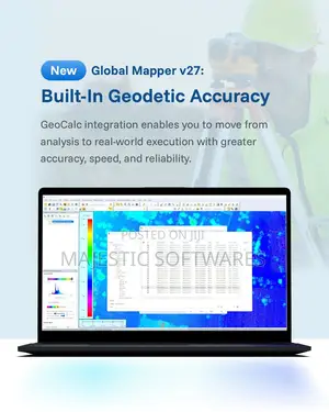 Global Mapper Pro 27 GIS Mapping Software Lifetime License for Windows
