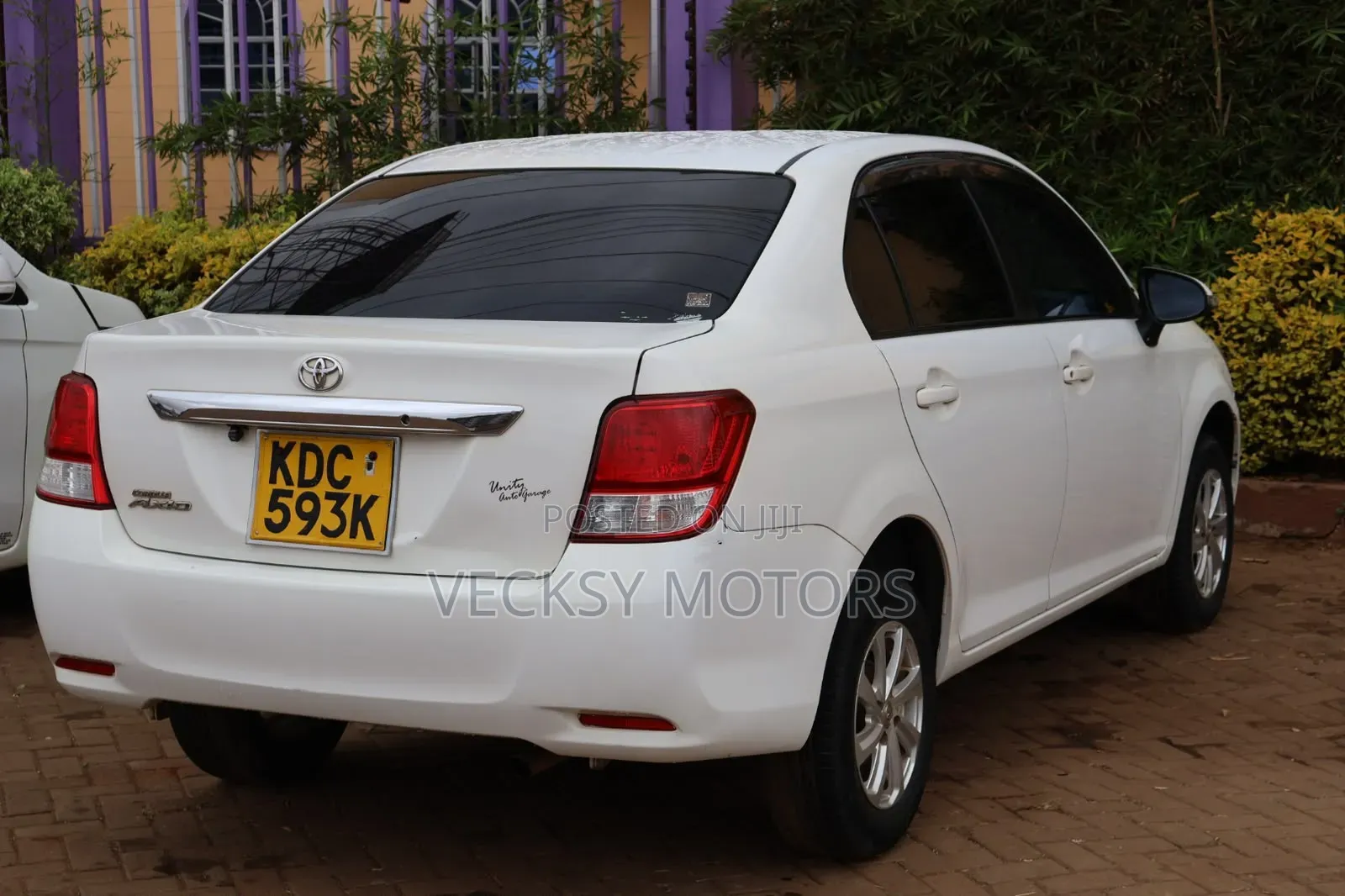 Toyota Axio 2014 White