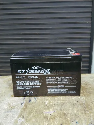 STARMAX 12V 7Ah Solar Deep Cycle Battery! 