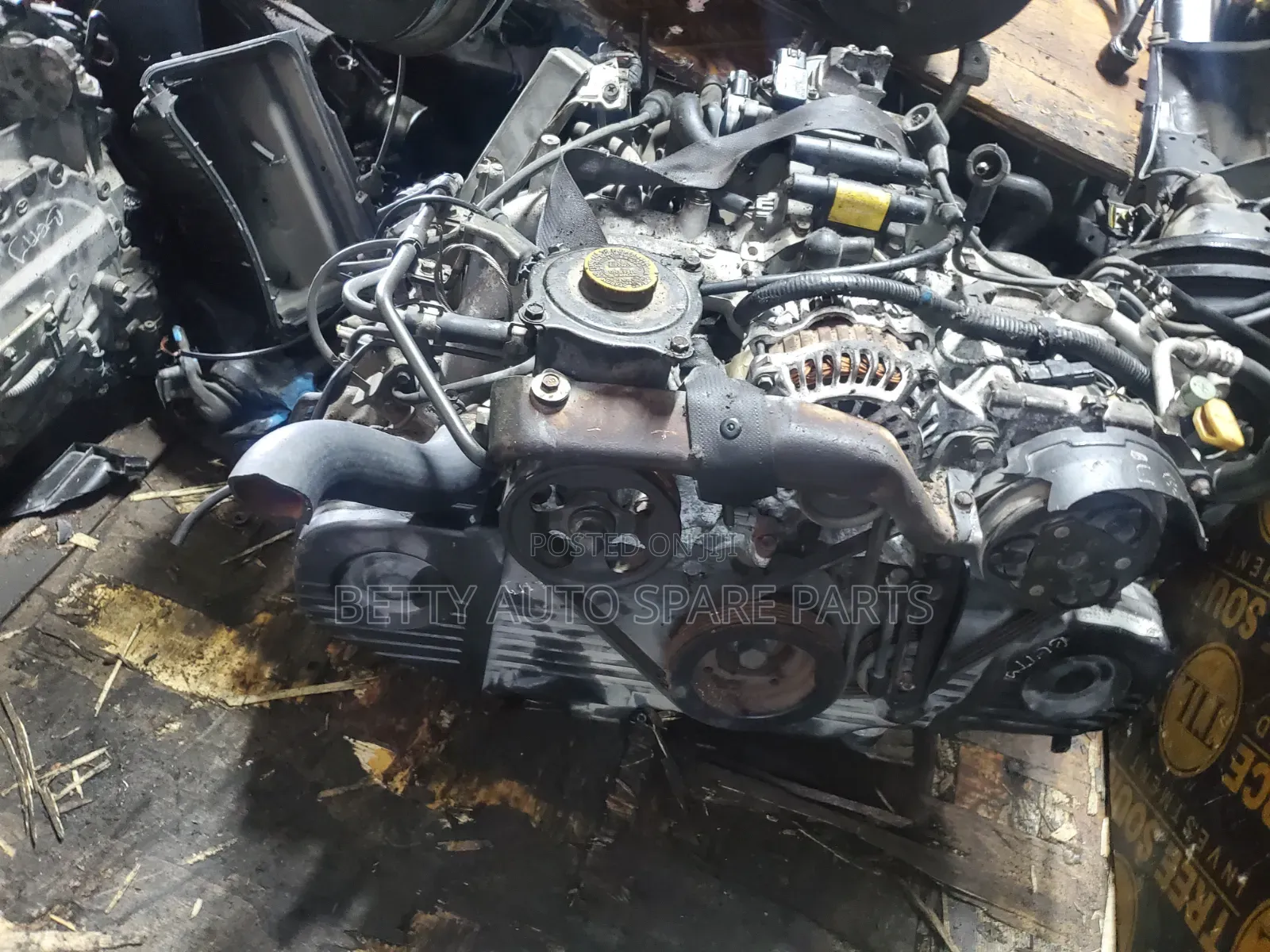 Subaru Impresario Gg2 Complete Engine Ej15