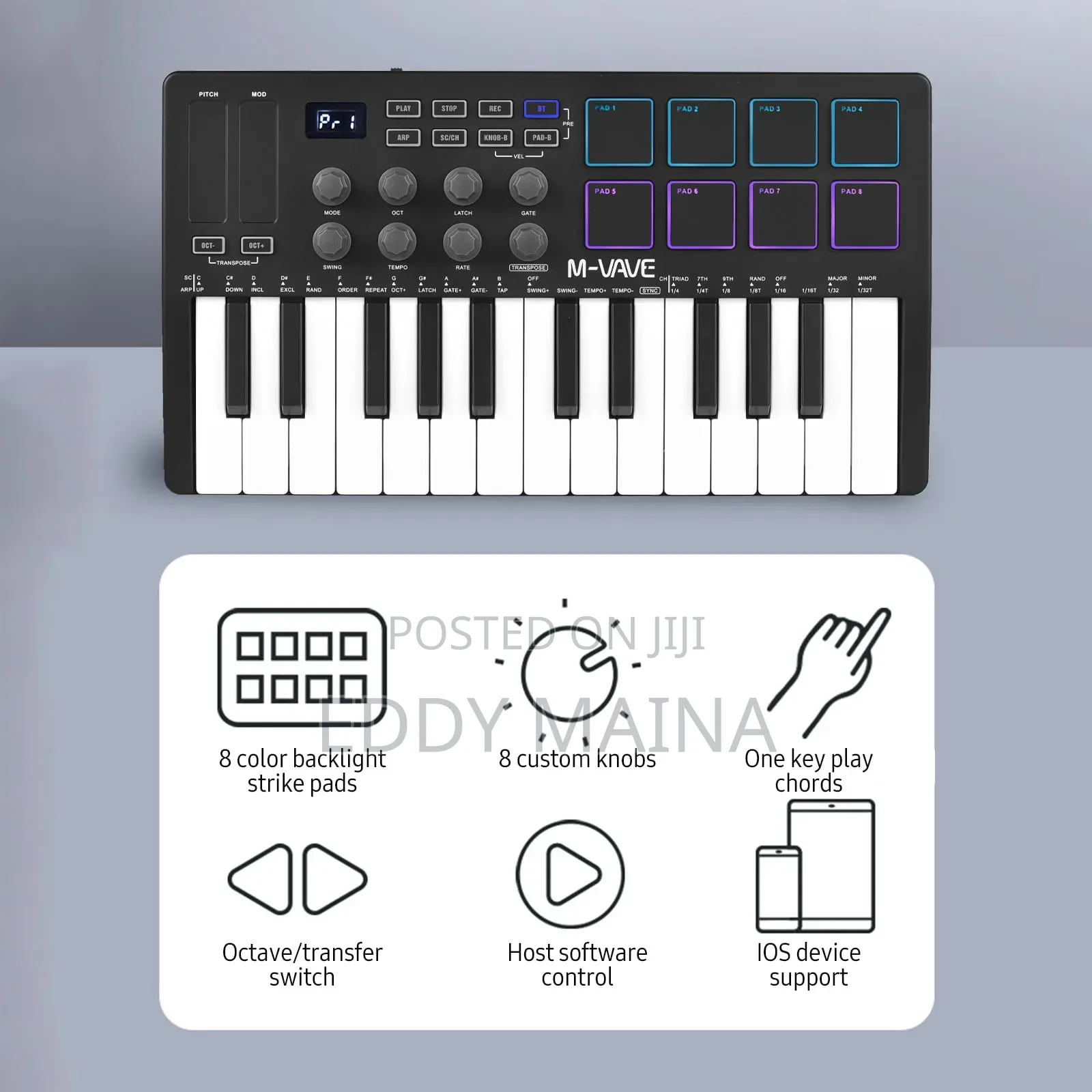 M-Vave SMK-25 Midi Controller