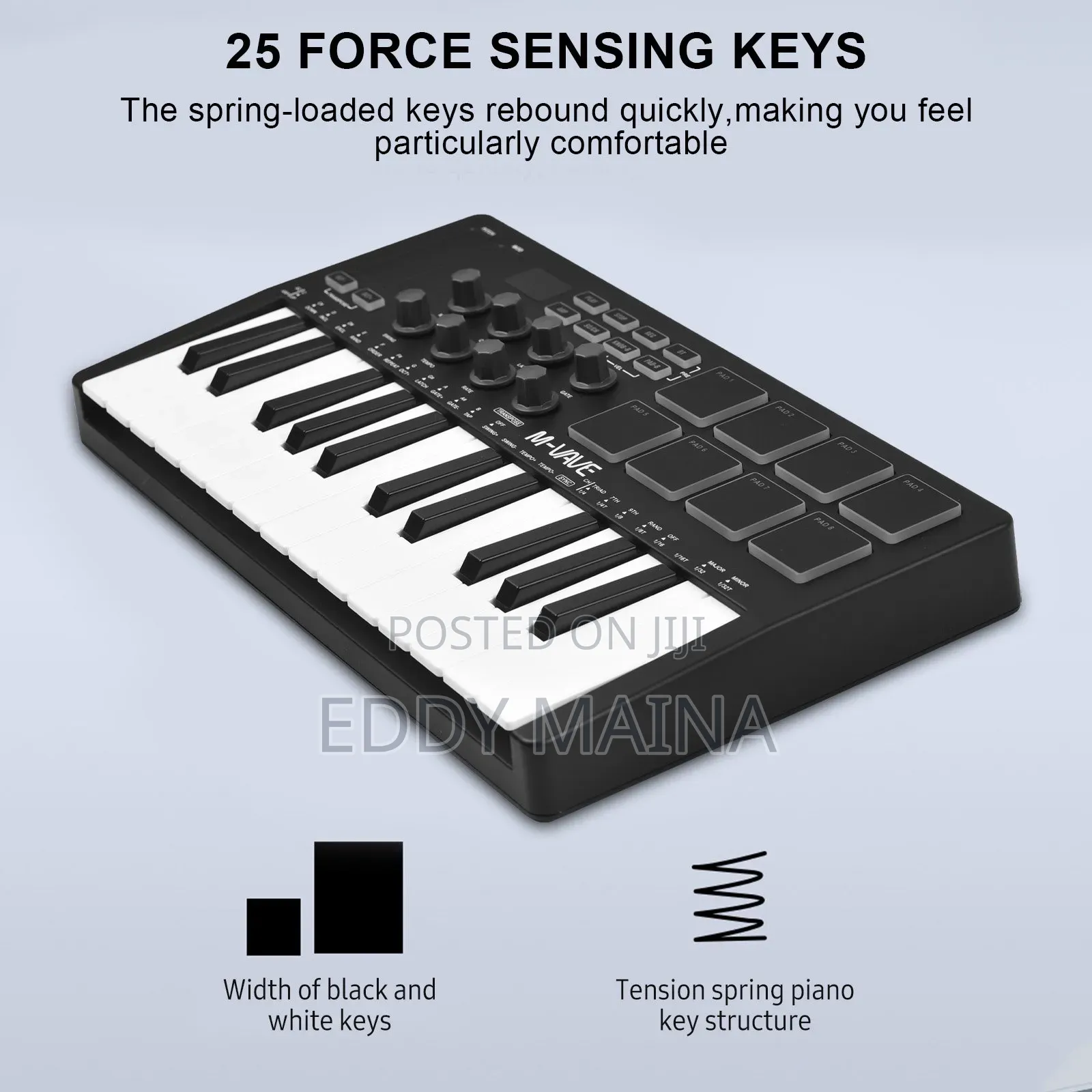 M-Vave SMK-25 Midi Controller