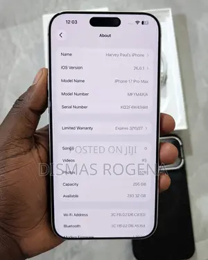 Apple iPhone 17 Pro Max 256 GB Silver