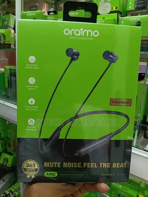 The Oraimo Necklace 5 (OEB-611) Wireless ANC Neckband Earphones