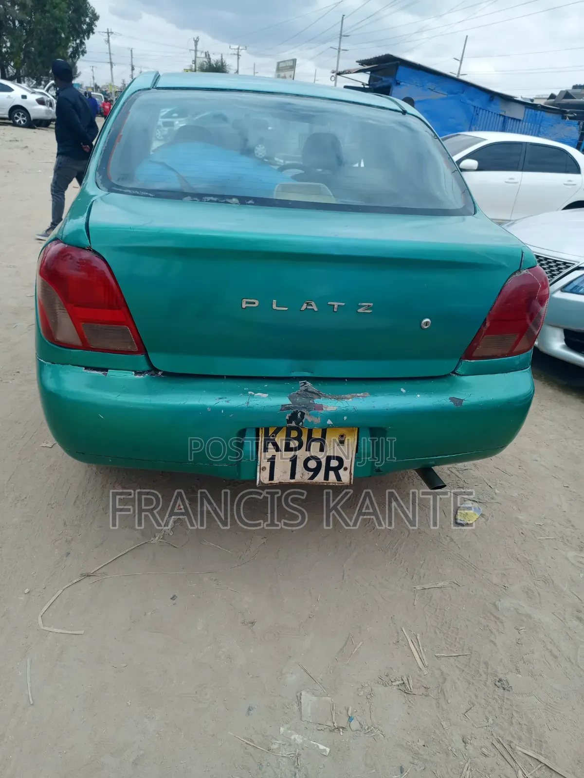 Toyota Platz 2004 Green