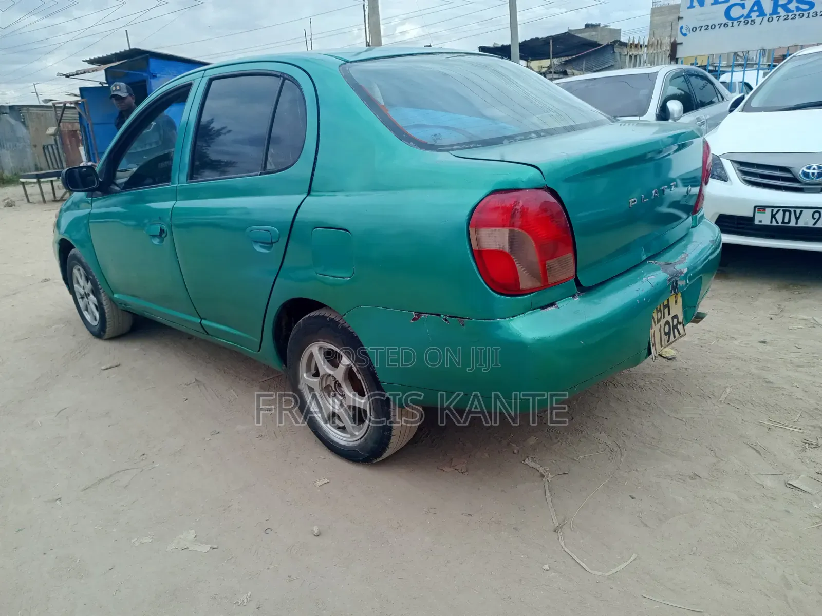 Toyota Platz 2004 Green