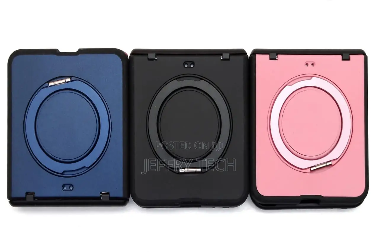 Samsung Galaxy Z Flip8 5G Case With Magnetic Kickstand Spring Hinge