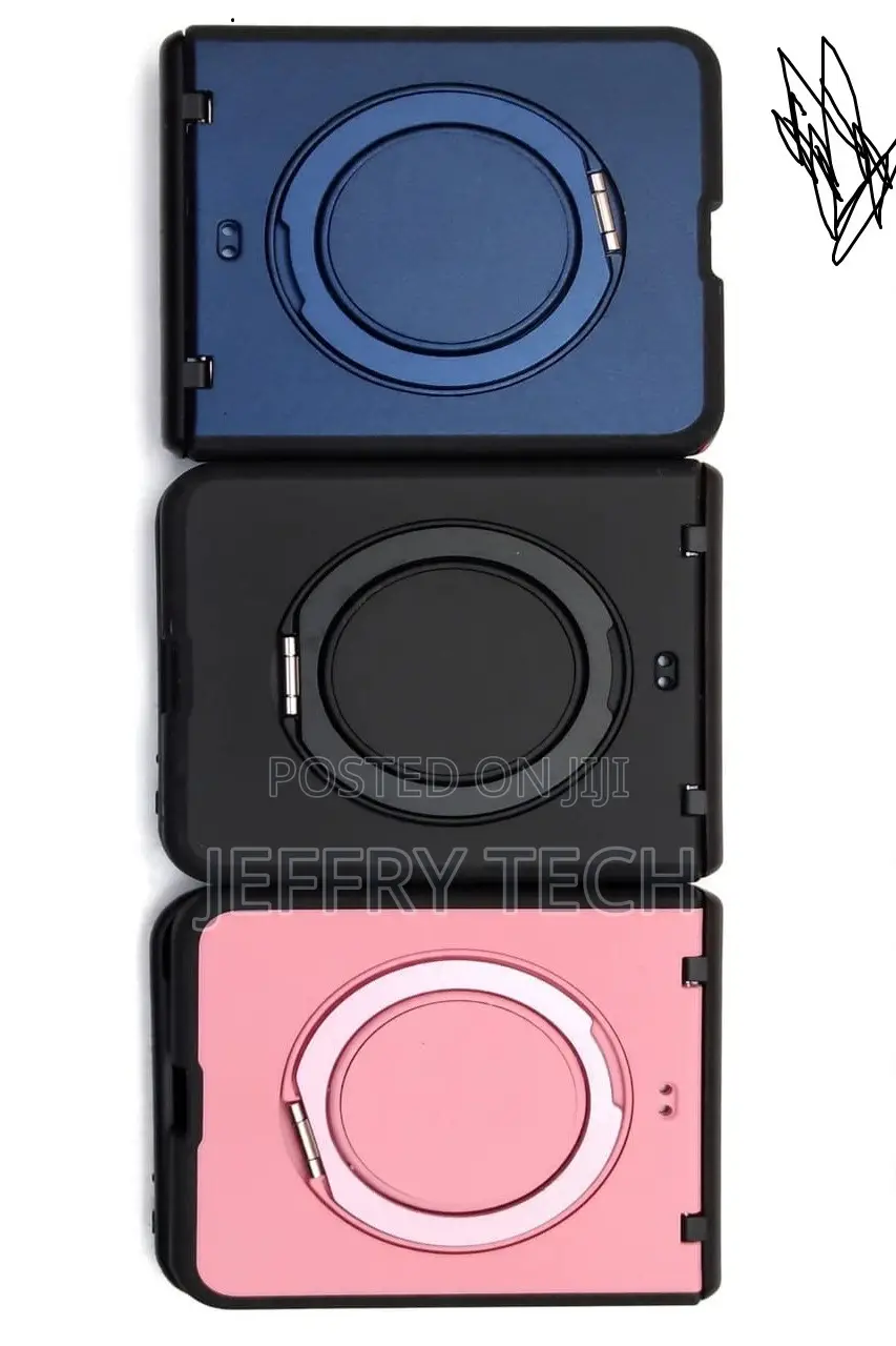 Samsung Galaxy Z Flip8 5G Case With Magnetic Kickstand Spring Hinge