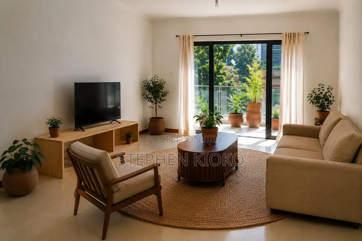 Furnished 2bdrm Apartment in Raphta Road Area for rent