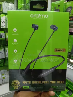 Oraimo New Necklace 5 Wireless Earbuds – Active Noise Cancellation