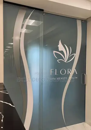 Printable Frosted Privacy Film 1.2m Wide - Custom Logo Glass Vinyl