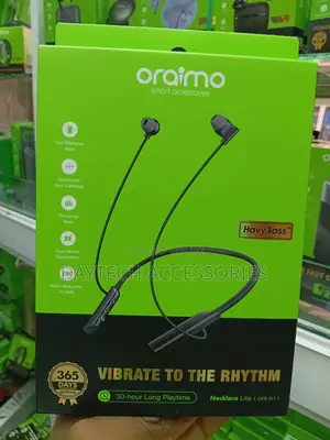 Oraimo Necklace Lite OEB-311 Neckband Wireless Earphone - Black