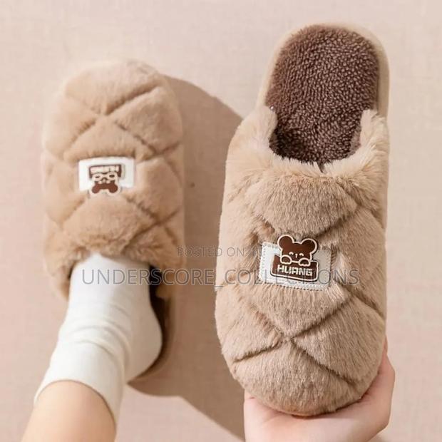 Warm Fleece Indoor Slippers - thumbnail 3