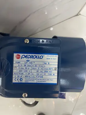 A Pedrollo CP 158 Centrifugal Electric Water Pump 1(HP)
