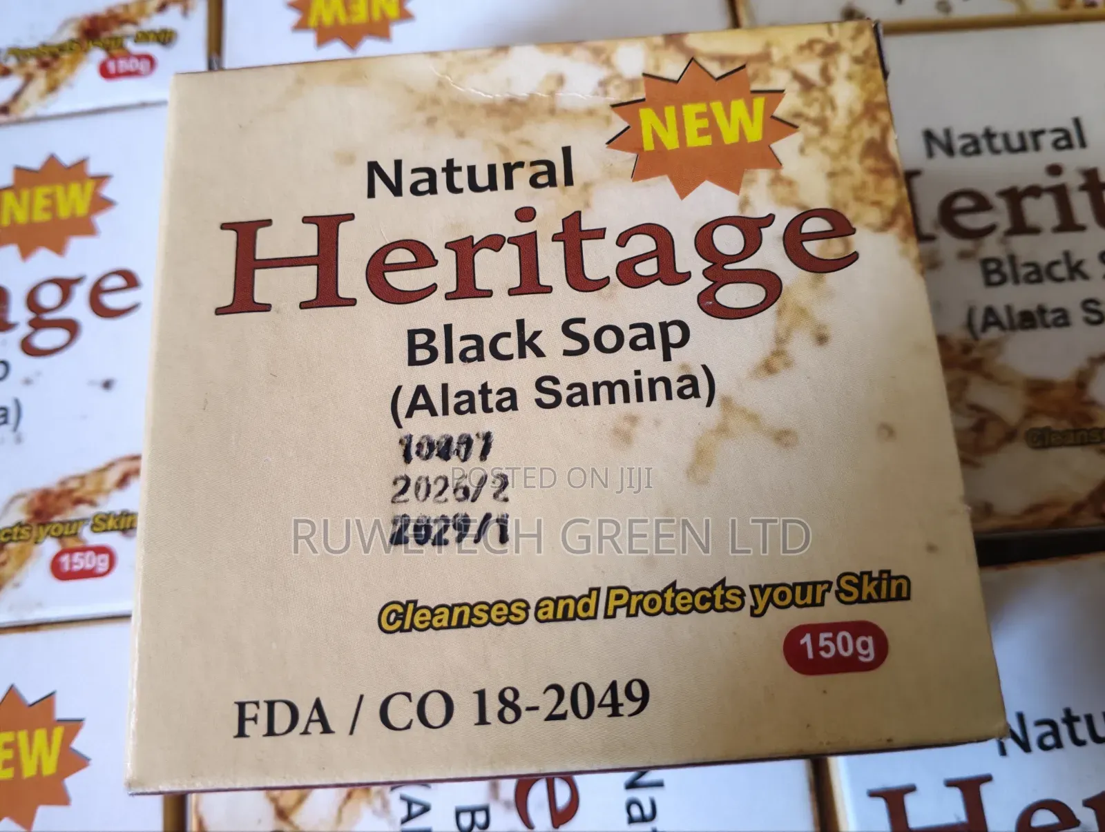 Heritage African Black Soap