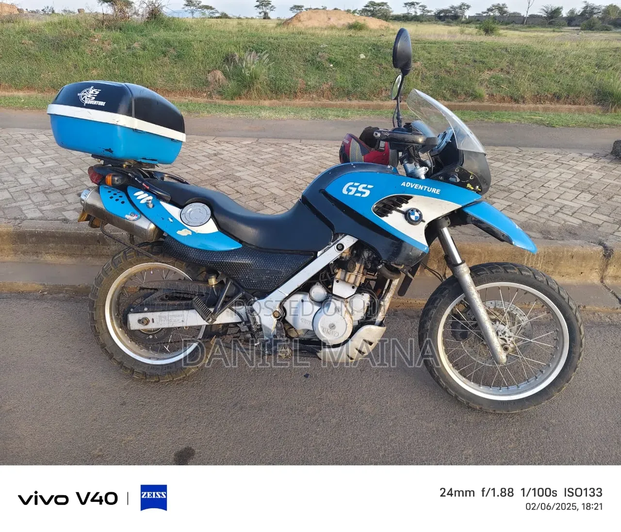 BMW F 650 GS 2002 Blue