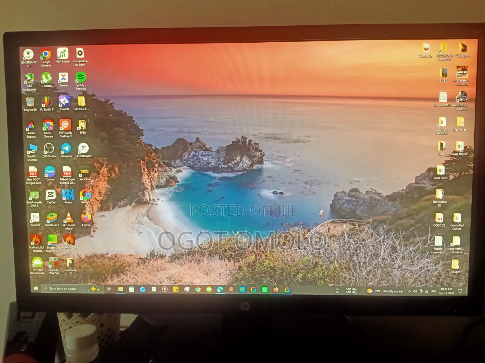 24 Inch HP Monitor for Sal