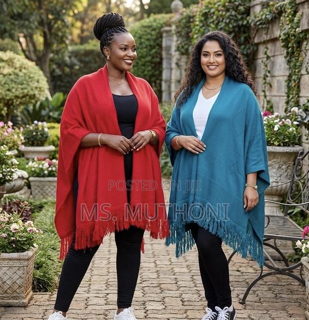 Ladies Free Size Knitwear Warm Shawls