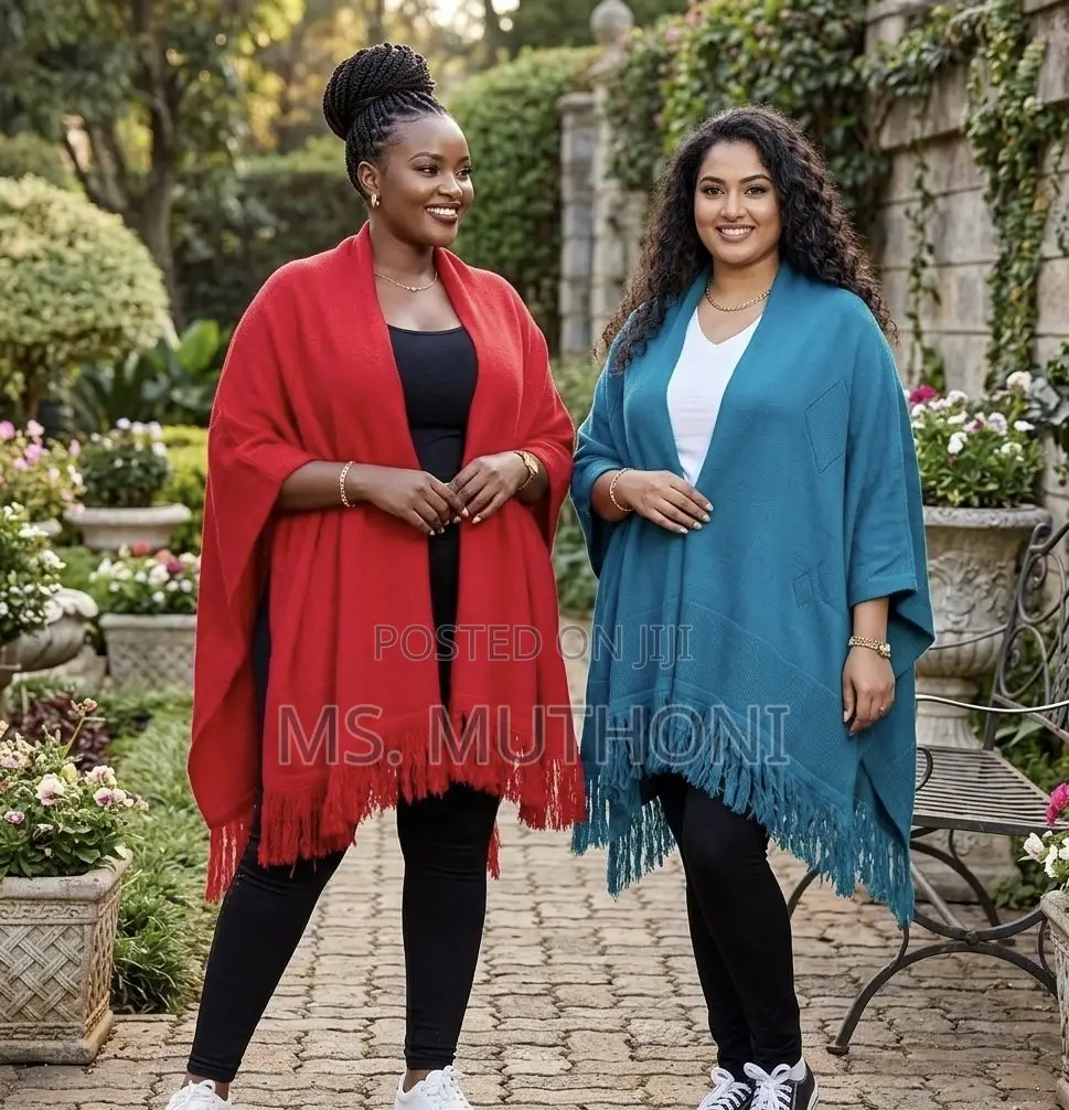 Ladies Free Size Knitwear Warm Shawls