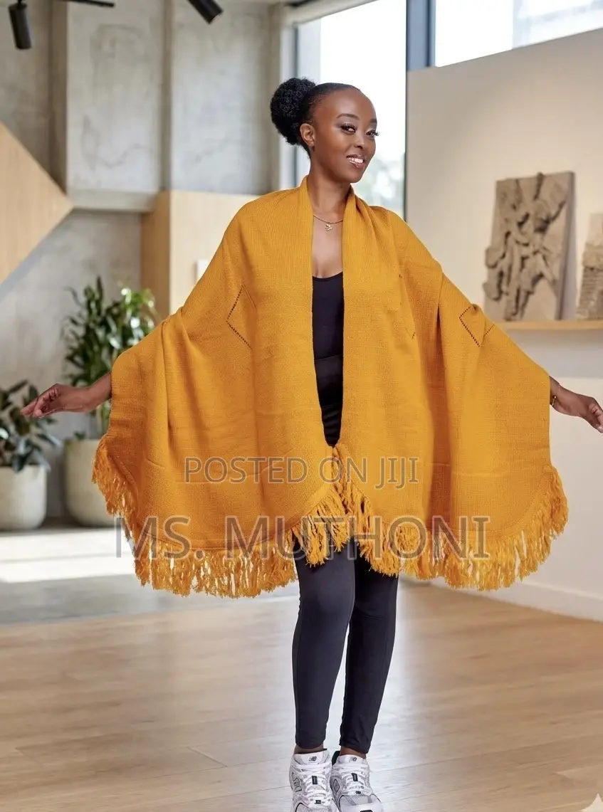 Ladies Free Size Knitwear Warm Shawls