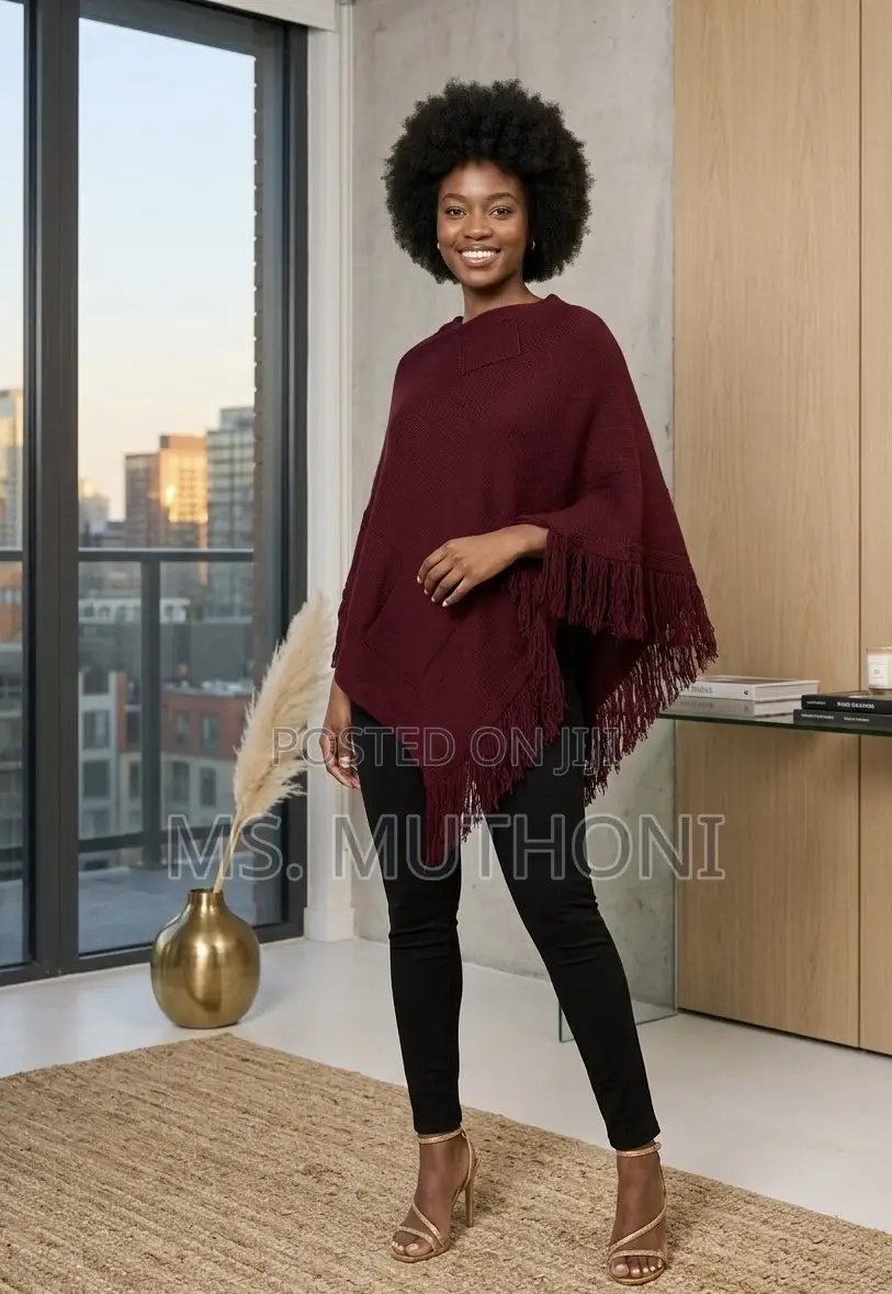 Ladies Free Size Knitwear Warm Shawls