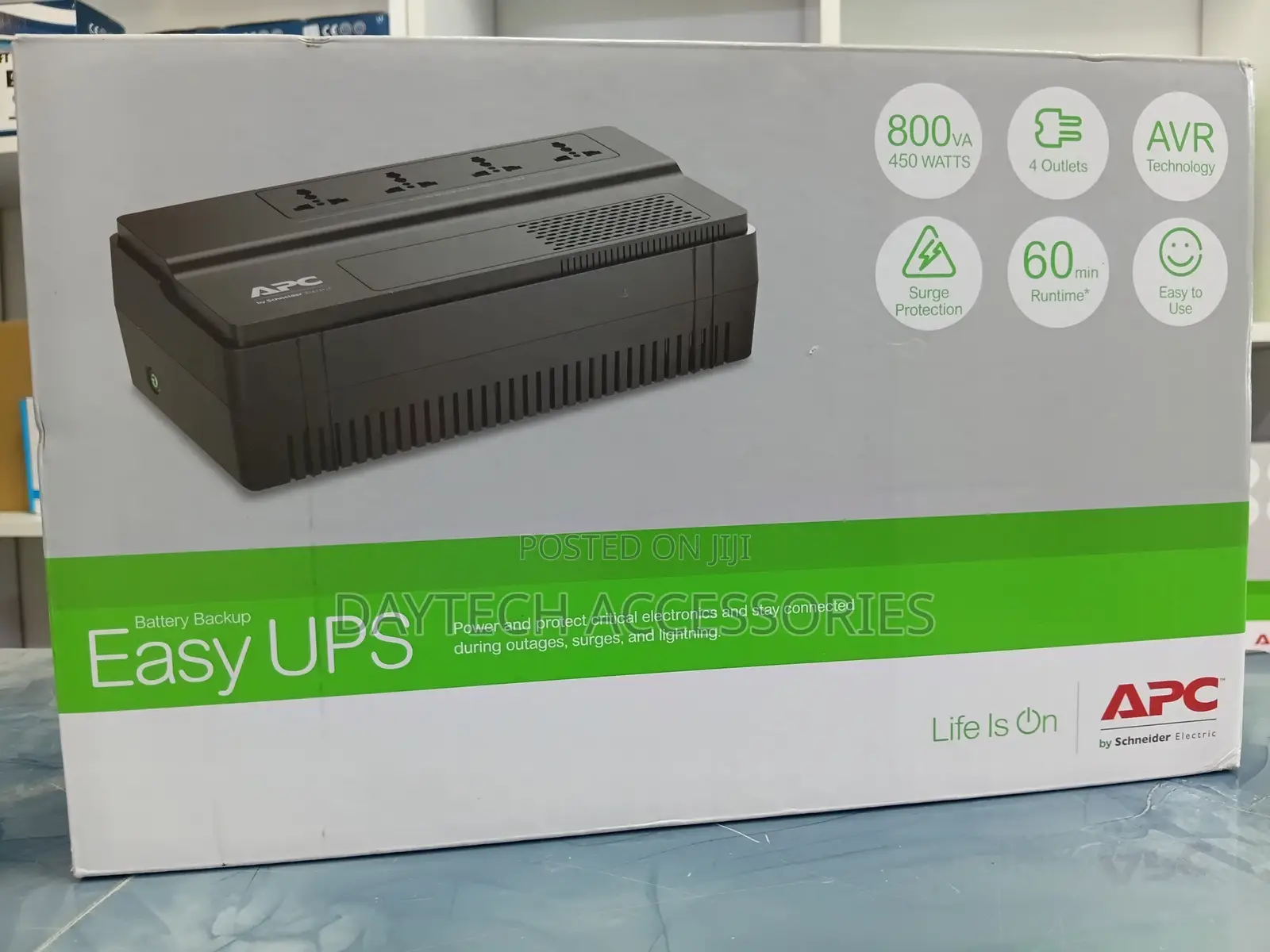 APC Easy Ups Bv 800va Avr Universal Outlet 230v Bv800i-MSX