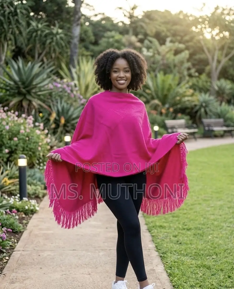 Fringe Detail Warm Ladies Body Free Size Shawl