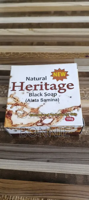 Natural Heritage African Black Soap-150g