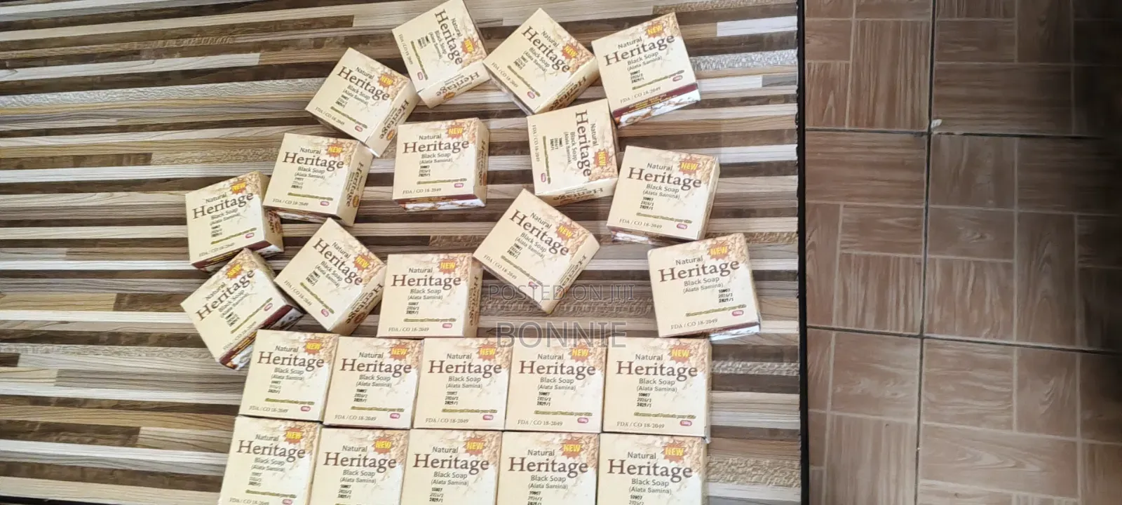 Natural Heritage African Black Soap-150g