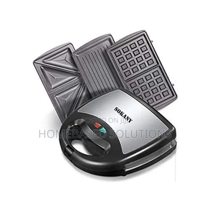 Sokany 3 in 1 Sandwich Maker