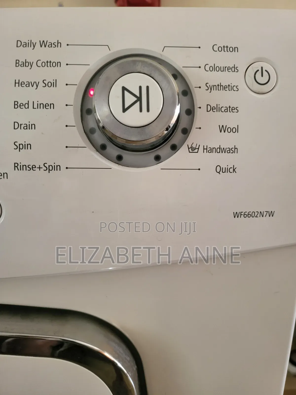Washing Machine 7kg Samsung - WF6602N7W - White