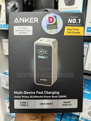 Anker Prime Power Bank 200W - Black