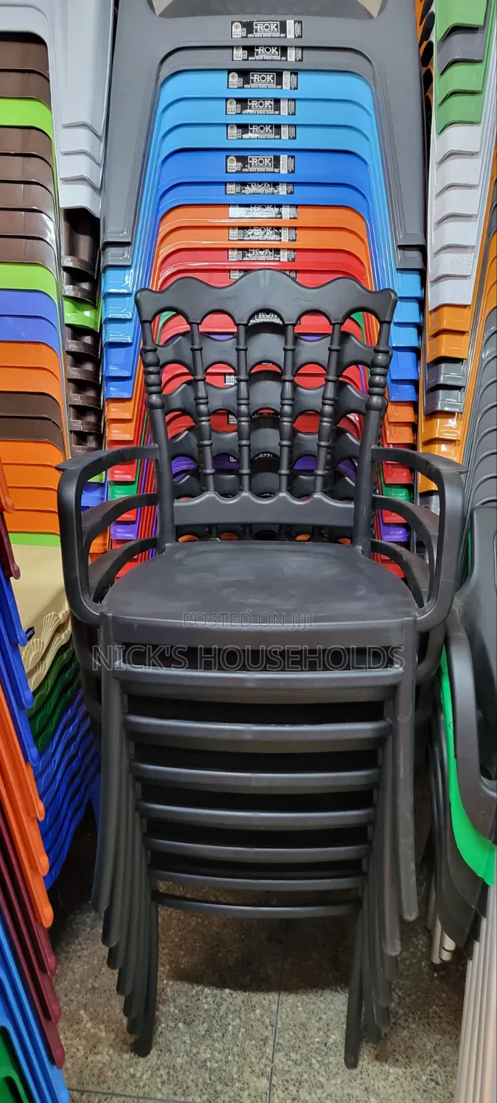 Crown Plastic Chairs, Latest Plastic Chairs With Arms