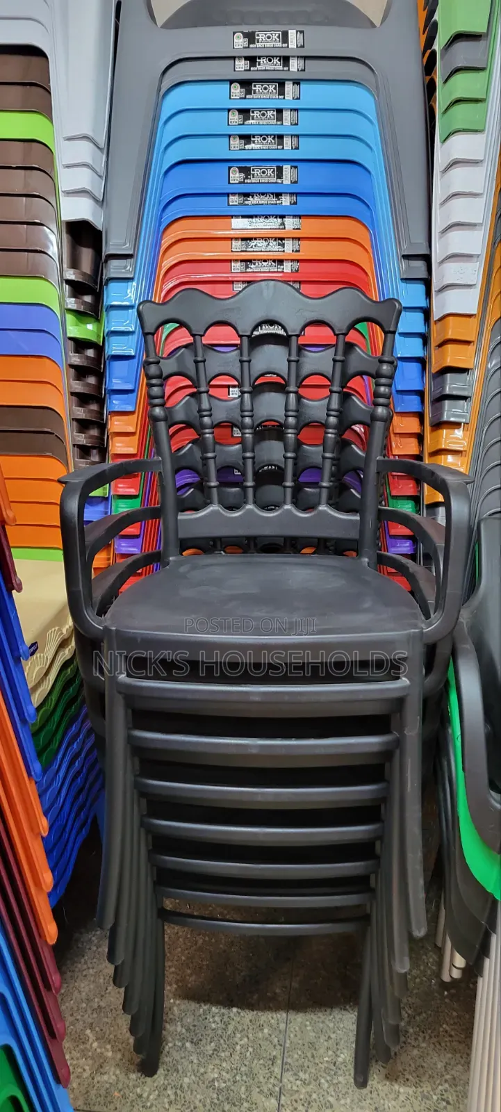 Crown Plastic Chairs, Latest Plastic Chairs With Arms