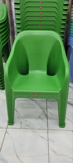 Green Plastic Chair, Kifaru Easy Chairs