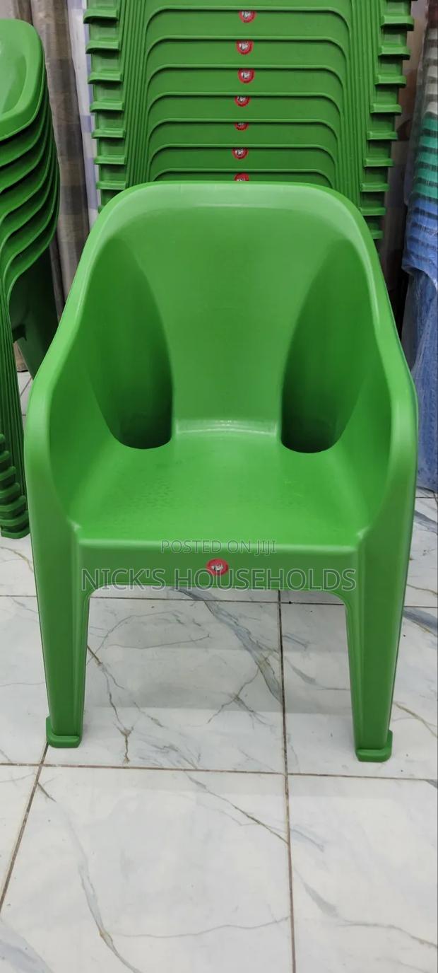 Green Plastic Chair, Kifaru Easy Chairs - thumbnail 2
