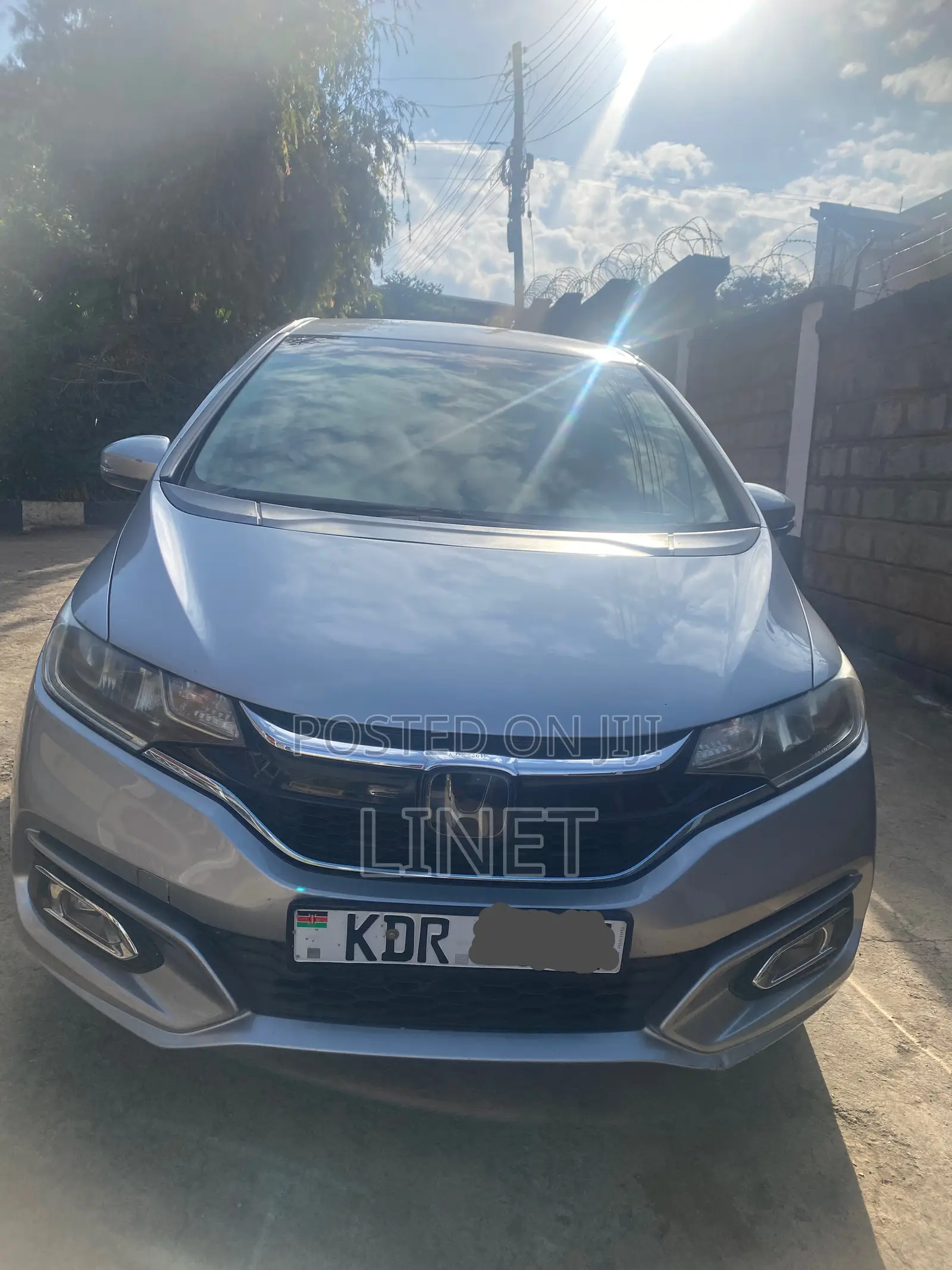 Honda Fit Sport 2018 Silver