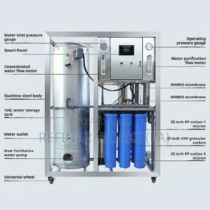 All in One 250 LPH Office Water Purification Plant With Storage