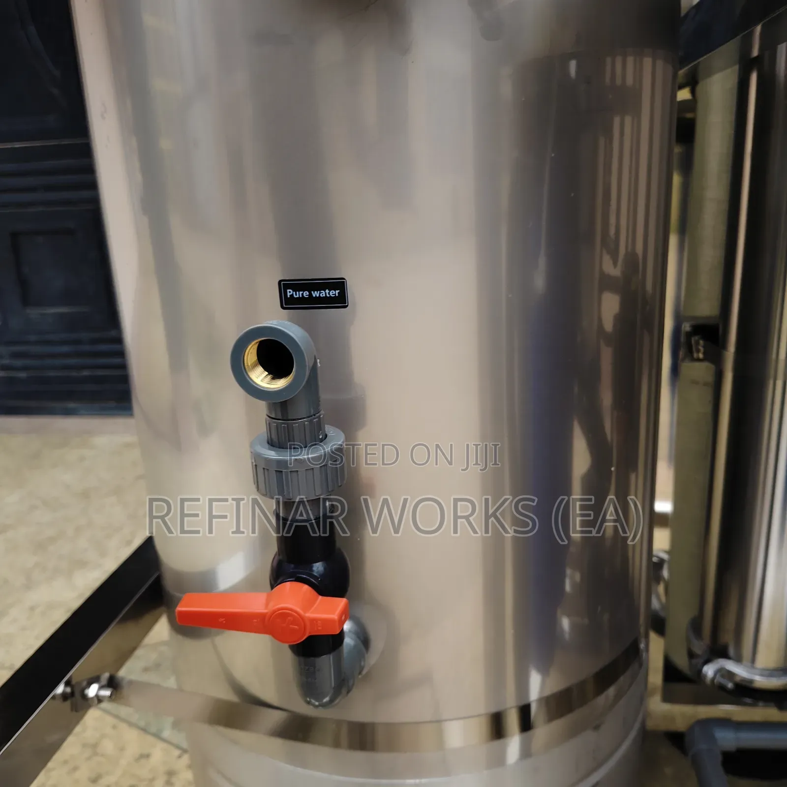 All in One 250 LPH Office Water Purification Plant With Storage