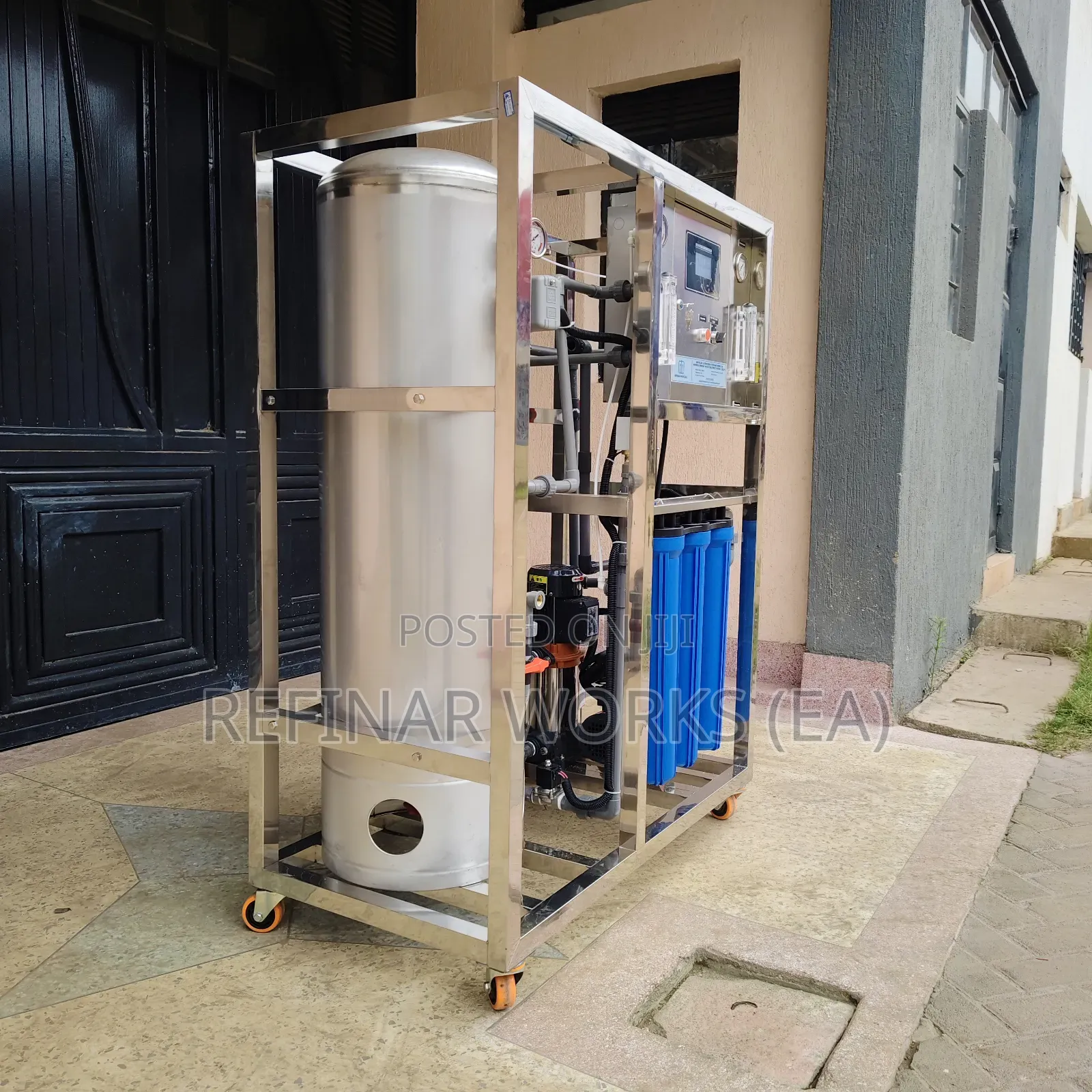 All in One 250 LPH Office Water Purification Plant With Storage