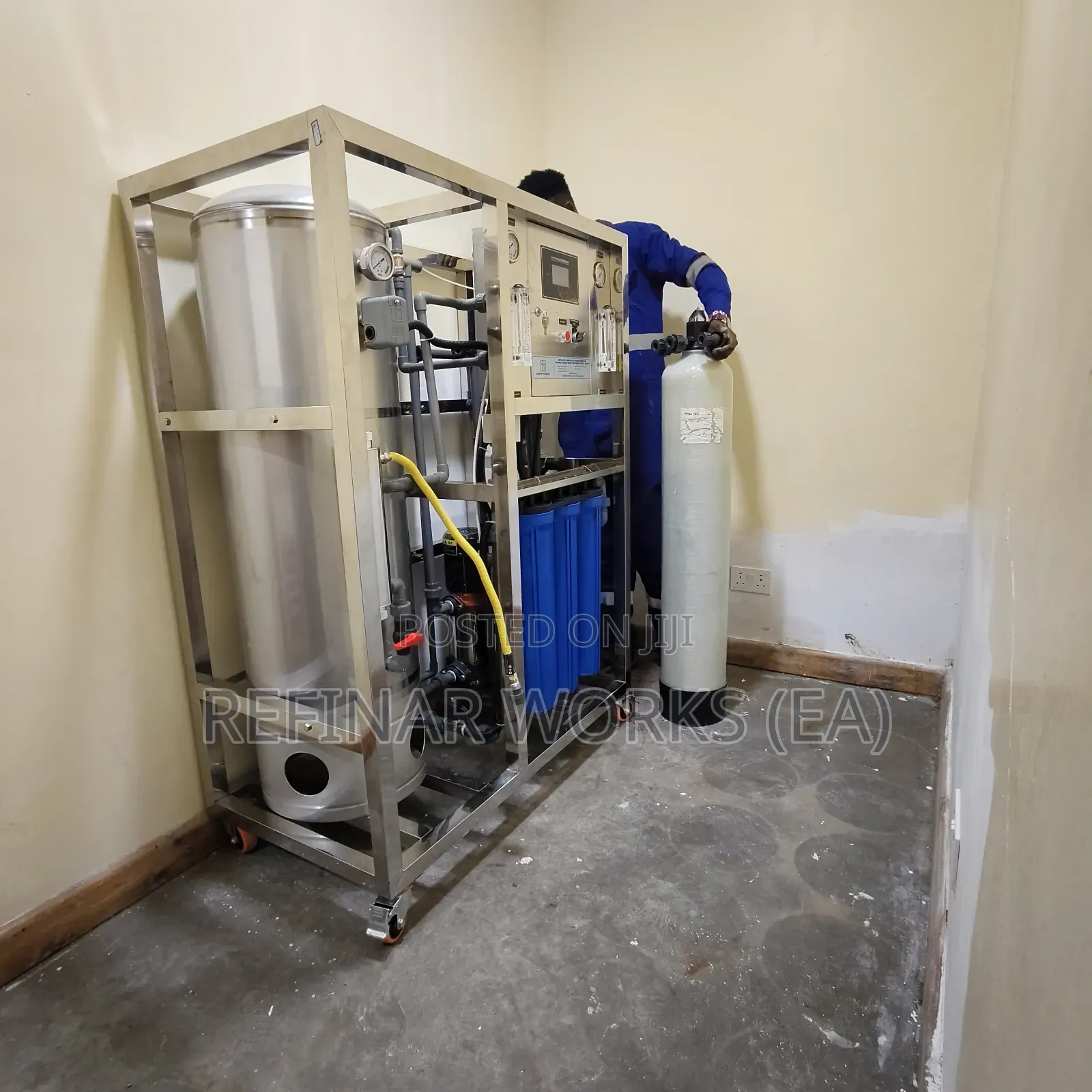 Factory Staff Drinking Water RO Purifier 250 LPH